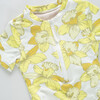 Girls Short Sleeve Arden Suit, Yellow Daffodils Yellow Daffodils - One Pieces - 2