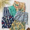 Boys Swim Trunk, Green Banana Leaves Green Banana Leaves - Swim Trunks - 3