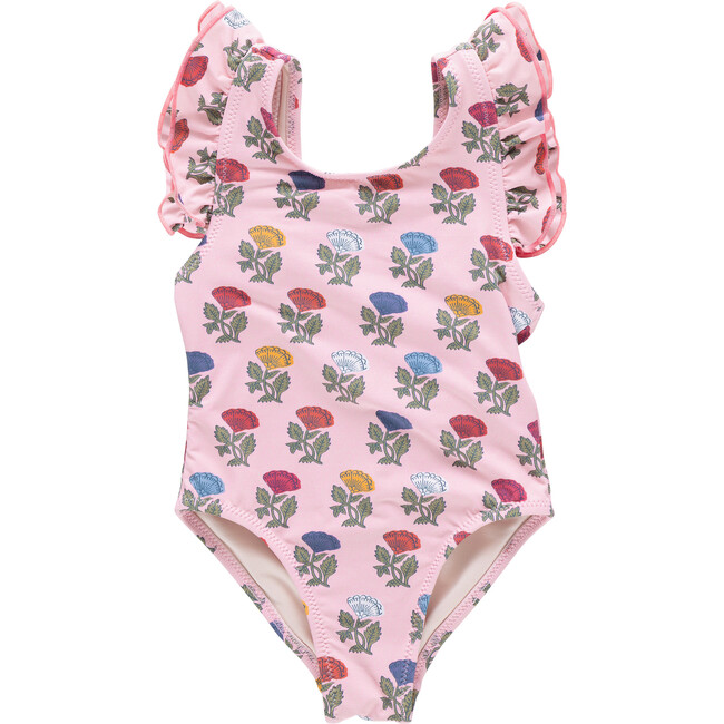 Girls Liv Suit, Multi Flower Drop Multi Flower Drop