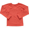 Baby Boys Rash Guard, Red Red Rash Guard - Rash Guards - 1 - thumbnail