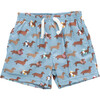 Boys Swim Trunk, Swim Dachshunds Swim Dachshunds - Swim Trunks - 1 - thumbnail