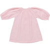 Girls Ava Dress, Pink White Embroidery Pink White Embroidery - Dresses - 4