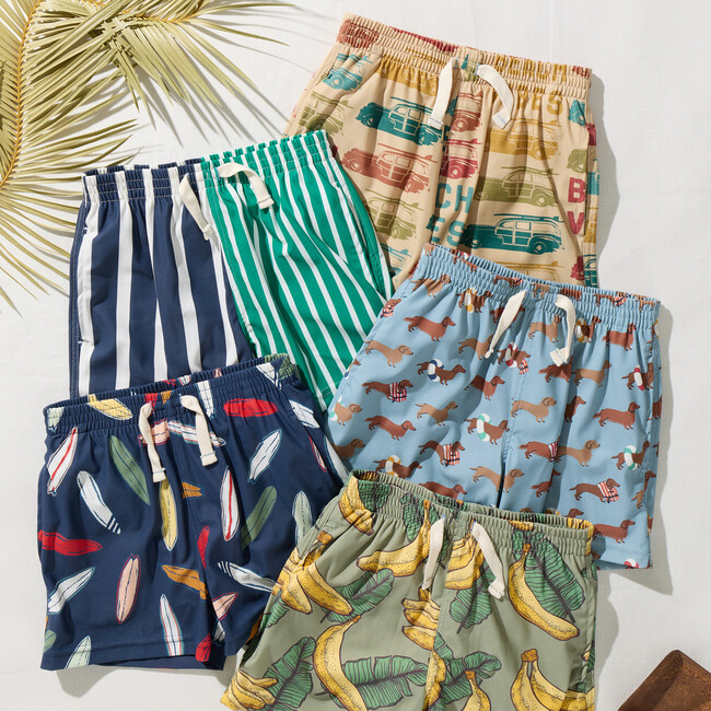 Boys Swim Trunk, Swim Dachshunds Swim Dachshunds - Swim Trunks - 3
