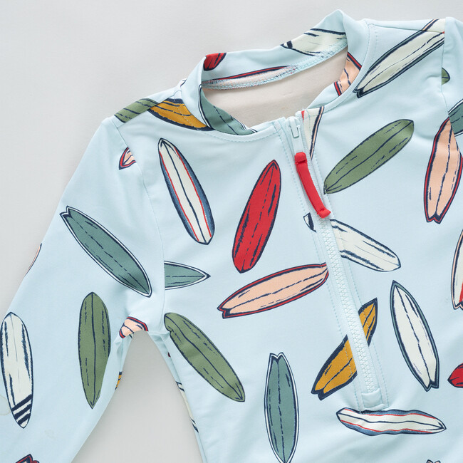 Girls Arden Suit, Surfboards Light Blue Surfboards