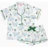Palm Courts Pajama Shorts Set - Pajamas - 1 - thumbnail
