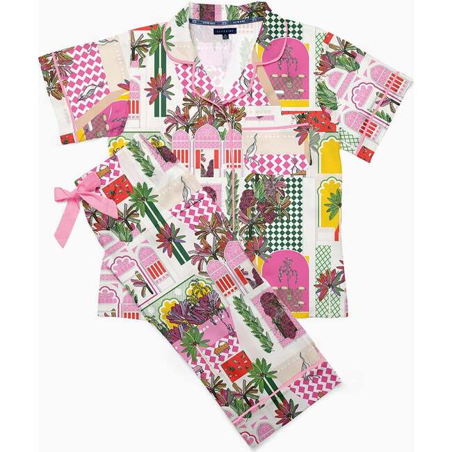 Greco Garden Pajama Pants Set