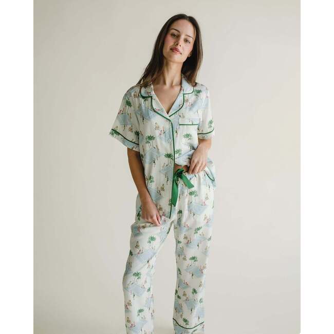 Palm Courts Pajama Pants Set