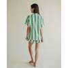Garden Stripe Pajama Shorts Set - Pajamas - 3
