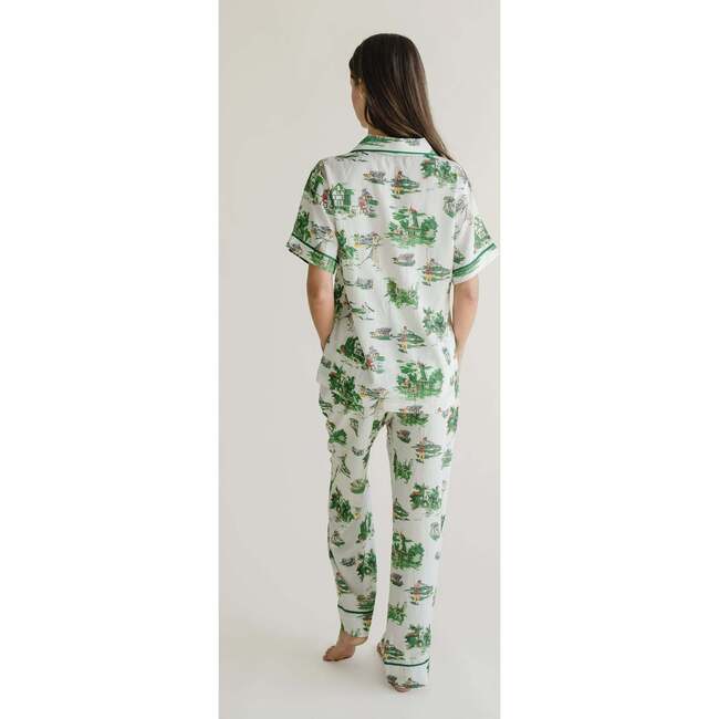 Golf Toile Pajama Pants Set - Pajamas - 3