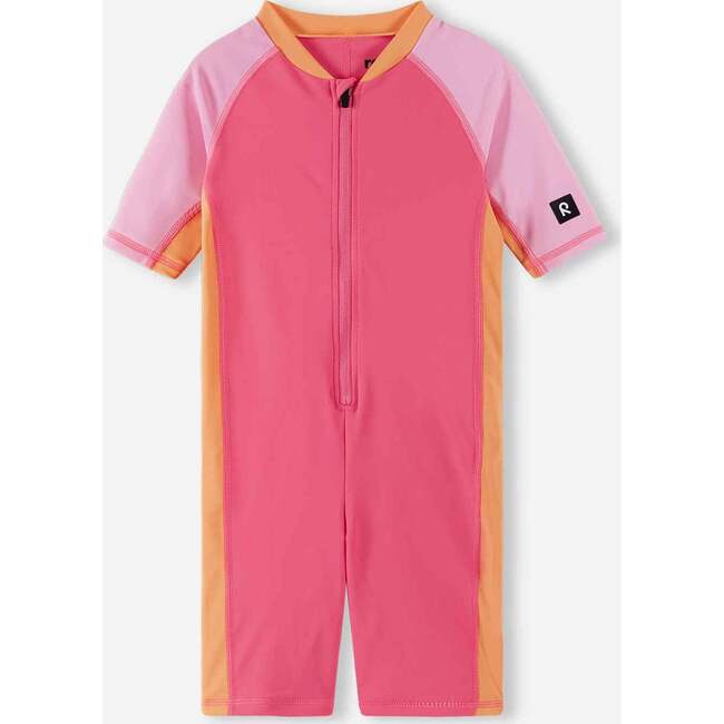 Vesihiisi SunProof overall, Pink Colorblock