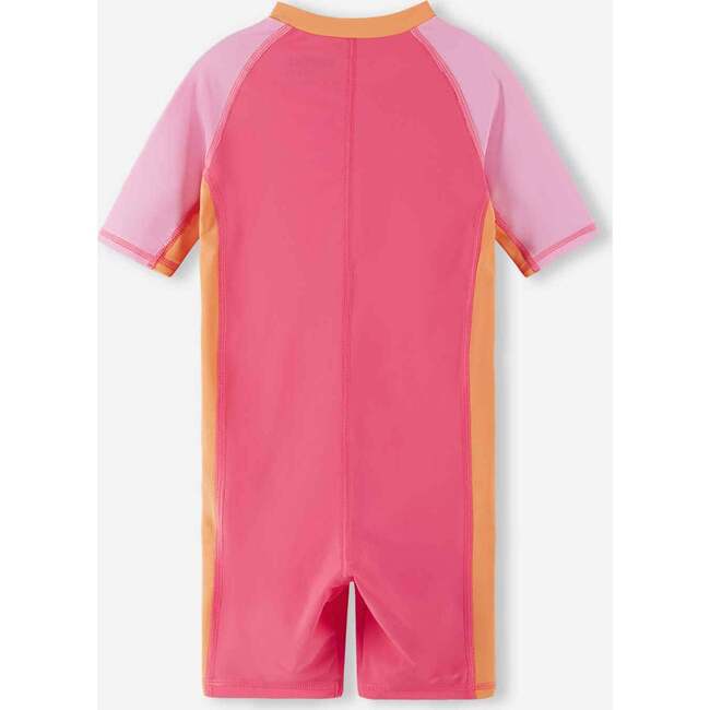 Vesihiisi SunProof overall, Pink Colorblock