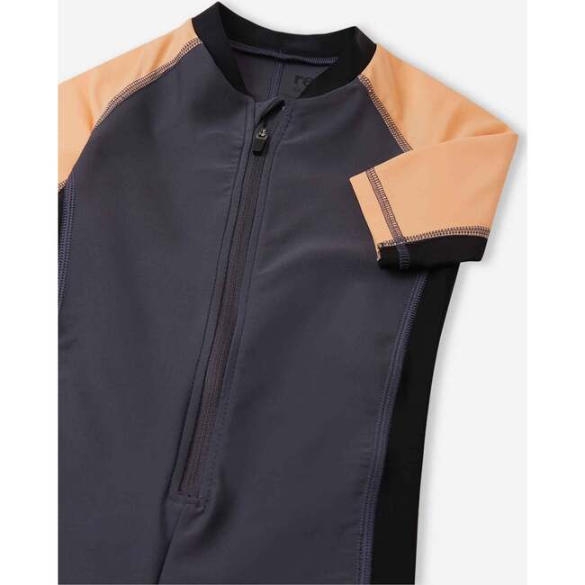 Vesihiisi SunProof overall, Soft Black/Orange - One Pieces - 3