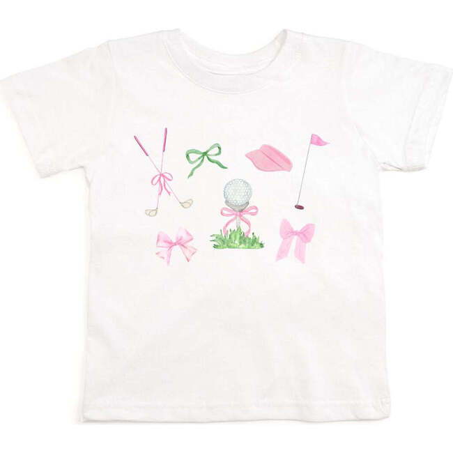 Golf Icon Short Sleeve T-Shirt, White