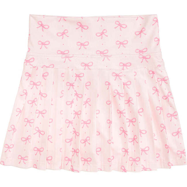 Pink Bow Athletic Skort, Pink