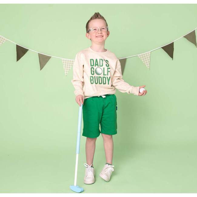Dad's Golf Buddy Sweatshirt, Natural Heather
