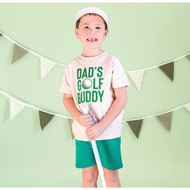 Dad's Golf Buddy Short Sleeve T-Shirt, Natural Heather