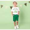 Best Kid By Par Patch Short Sleeve T-Shirt, White - T-Shirts - 3