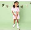 Golf Tee Bow Patch Short Sleeve T-Shirt, Ballet - T-Shirts - 3