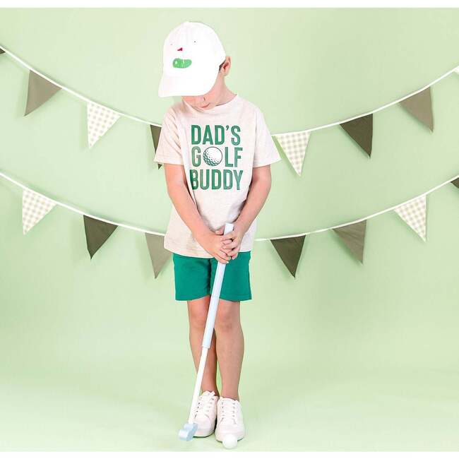 Dad's Golf Buddy Short Sleeve T-Shirt, Natural Heather - T-Shirts - 4