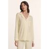 Gisele TENCEL™ Modal Long PJ Set, BUTTERCREAM/IVORY - Pajamas - 2