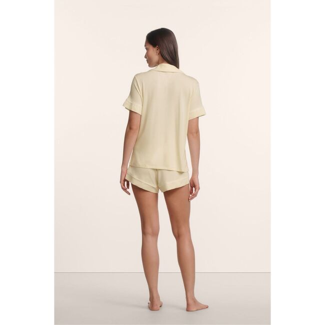 Gisele TENCEL™ Modal Relaxed Short PJ Set, BUTTERCREAM/IVORY
