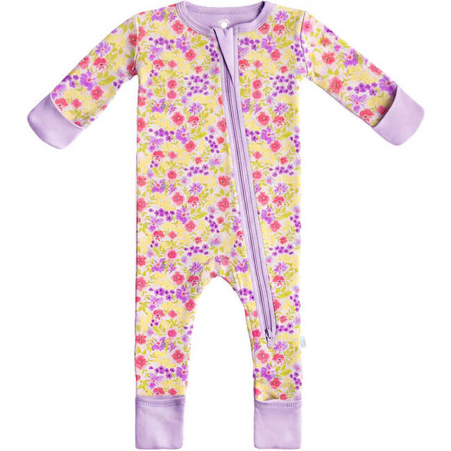 Baby Bamboo Pajamas W/ DreamCuffs®, Spring Floral