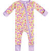 Baby Bamboo Pajamas W/ DreamCuffs®, Spring Floral - Footie Pajamas - 1 - thumbnail