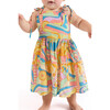 The Paradiso, Girls Resort Dress, Yellow - Dresses - 1 - thumbnail