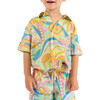 The Paradiso, Boys Hawaiian Shirt, Yellow - Shirts - 1 - thumbnail