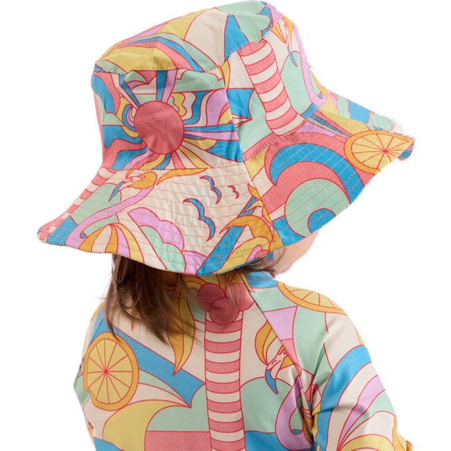 The Paradiso, Kids Bucket Hat UPF 50+, Yellow