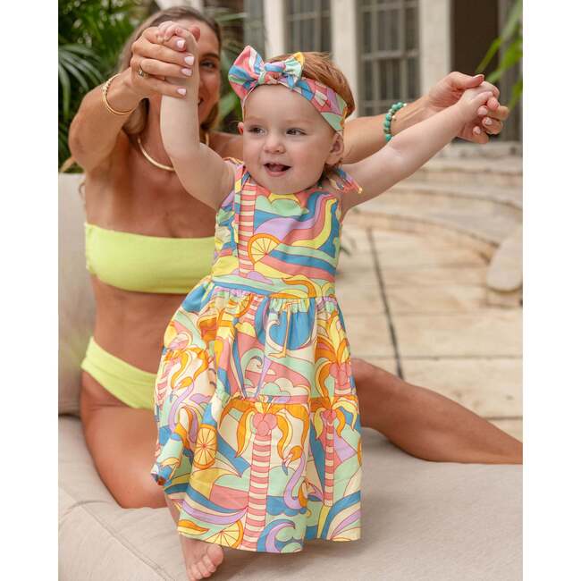 The Paradiso, Girls Resort Dress, Yellow - Dresses - 8