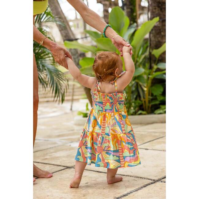 The Paradiso, Girls Resort Dress, Yellow - Dresses - 10