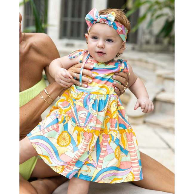 The Paradiso, Girls Resort Dress, Yellow - Dresses - 11