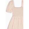 Pink Floral Stripe Sevilla Woman Knee Length Dress - Dresses - 2