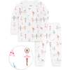 The Organic Long Sleeve Pajama Set, Ballet - Pajamas - 1 - thumbnail