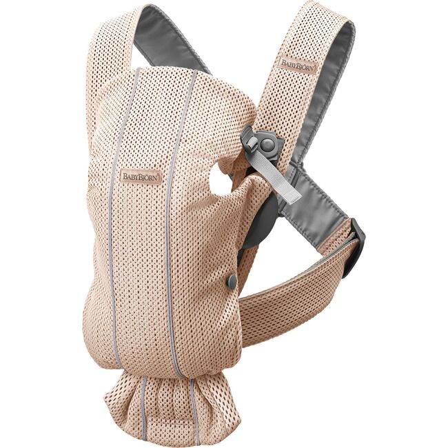 BabyBjorn Baby Carrier Mini, Pearly Pink, 3D Mesh