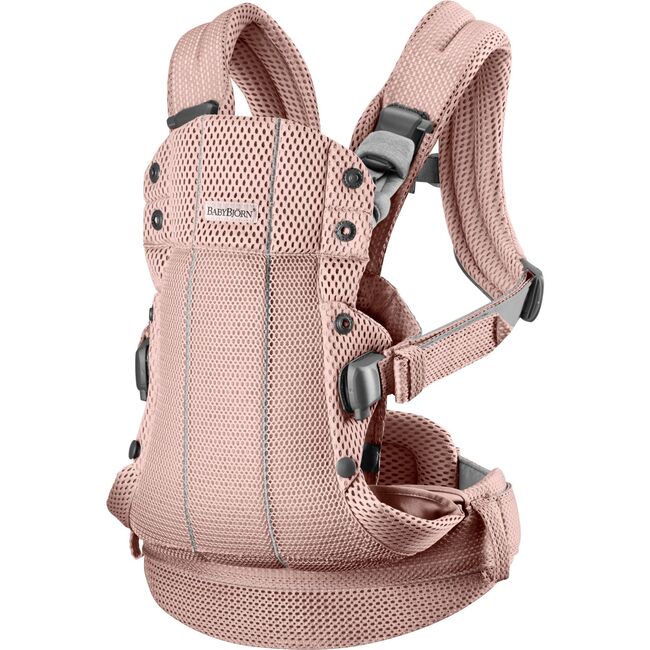 BabyBjorn Baby Carrier Harmony, 3D Mesh, Dusty Pink