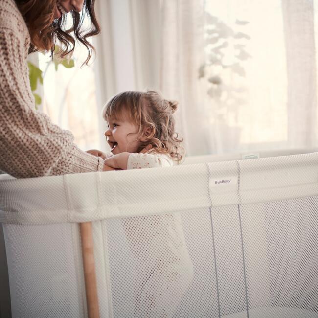 BabyBjorn Baby Crib with Fitted Sheet - Bassinets - 7