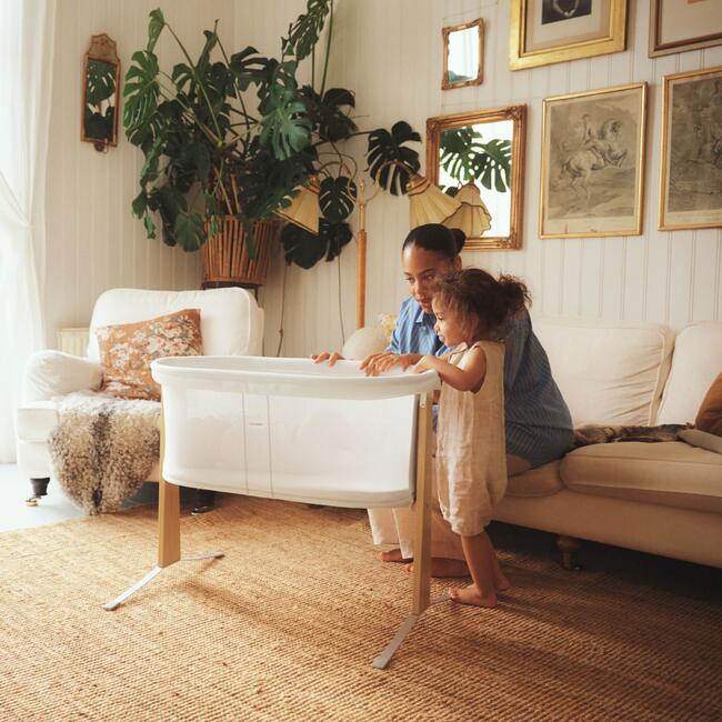 BabyBjorn Baby Cradle, White - Bassinets - 6