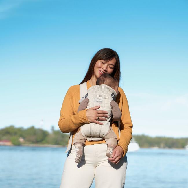 BabyBjorn Baby Carrier Mini, 3D Mesh, Cream - Carriers - 8