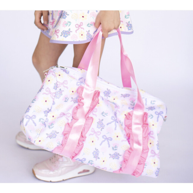 Blooms + Bows Ruffle Duffle