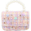 Flower Tweed Purse - Bags - 1 - thumbnail