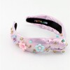 Purple Shimmer Flower Headband - Headbands - 3