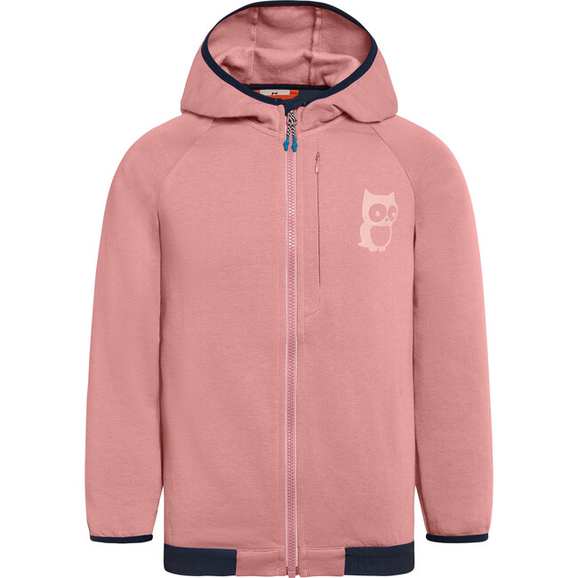 Spie bike zip hoodie, Dark rose