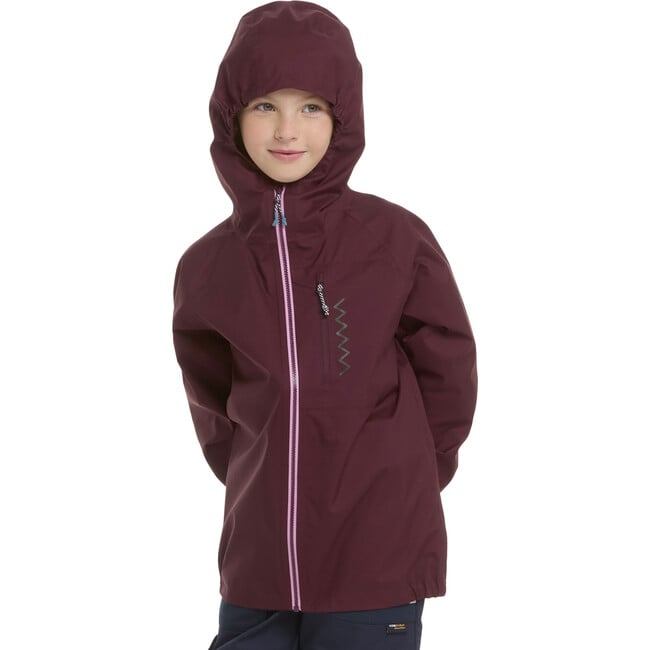 One ultralight rain jacket, Mulberry