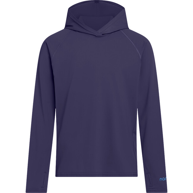 Lika tech hooded longsleeve, True navy