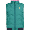 Icon reversible PrimaLoft vest "Underground", Jade green / Taffy - Vests - 2
