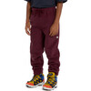 Step bio-fleece pants "Senso", Mulberry / Dark rose - Pants - 2
