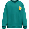 Macem sweatshirt, Jade green - Sweatshirts - 1 - thumbnail