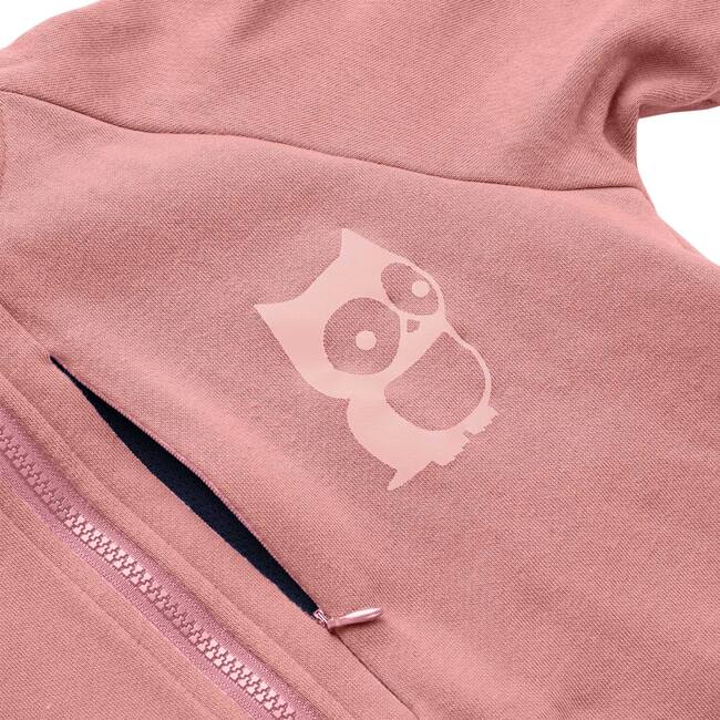 Spie bike zip hoodie, Dark rose - Sweatshirts - 3